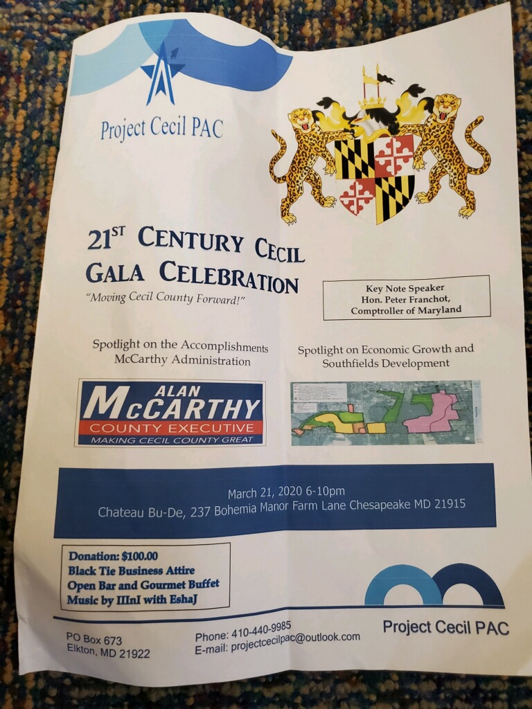 Project Cecil PAC fundraiser