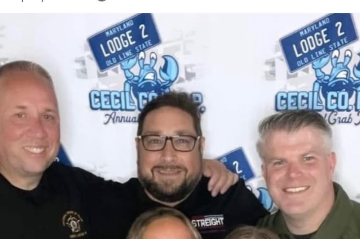 Lt. Michael Zack, Sgt. Fran Wallace, Cpl. Jeremy Strohecker, and Lt. Wilson